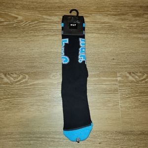 Huf Socks 1993 Stripe Black Blue Nee
